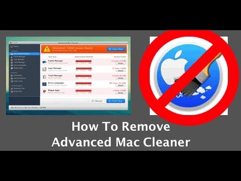 get rid of mac cleaner on my imac?